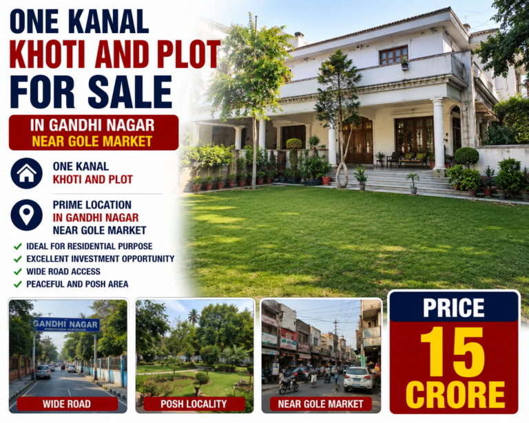 one kanal and plot